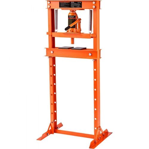VEVOR 12 Ton H-Frame Hydraulic Garage/Shop Floor Press with Press Plates - Lot 40