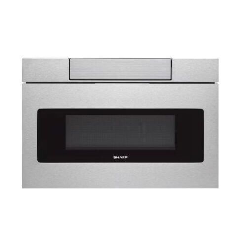 Sharp 1.2 cu. ft. 24 in. Microwave Drawer with Concealed Controls, Built-In Stainless Steel with Sensor Cooking - Lot 44