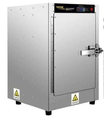 VEVOR Hot Box Food Warmer 19 in. x 19 in. x 29 in. Concession Warmer UL Listed, 110-Volt - Lot 55