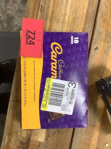 Box Of Cadbery Caramello(18Count) - Lot 724