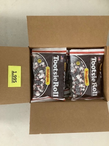 12 8.39OZ Bags Of Tootsie Roll Midgees - Lot 1995
