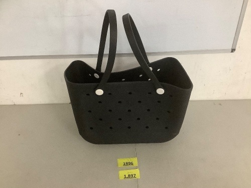 Black Croc Tote Bag - Lot 1897
