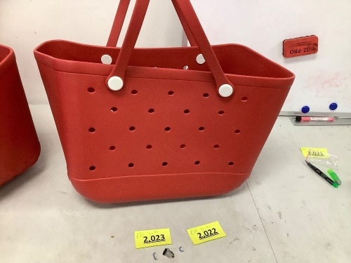 Red Croc Tote Bag - Lot 2023