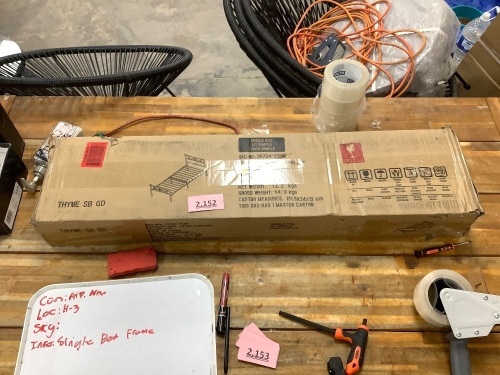 Single Bed Frame - Lot 2152