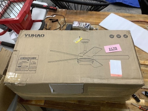 Yuhao Ceiling Fan - Lot 2170