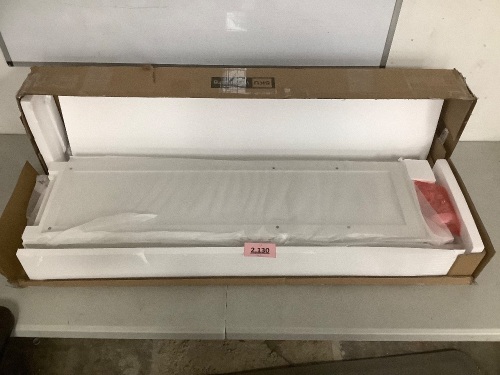 Weenfon White Storage Cabinet - Lot 2130