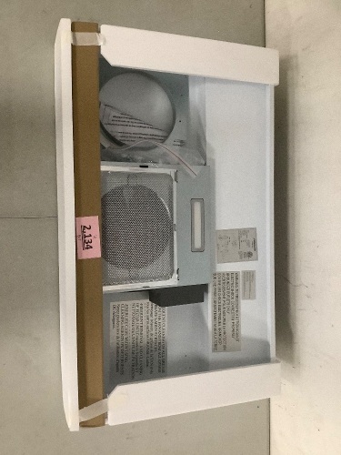 Firegas White Rangehood - Lot 2134