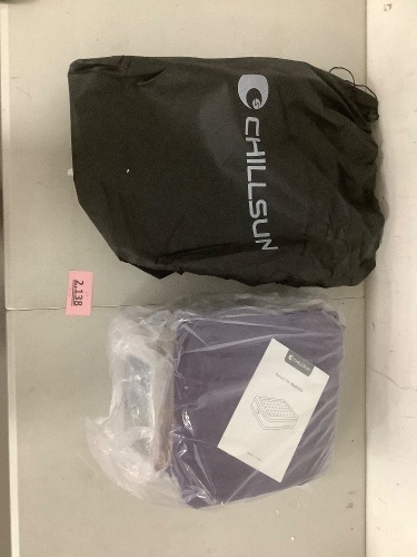 Chillsun Queen/Twin 80"X60"X18" Air mattress  - Lot 2138