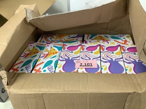 Box Of 24 Plain White Cups - Lot 2101