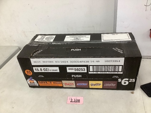 Box Of Assorted Halloween Candy - Lot 2108