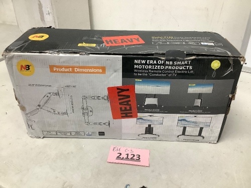 Dual Screens Arm Gas Strut Flex; Mount - Lot 2123