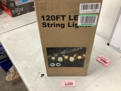 120 LED String Lights - Lot 2250