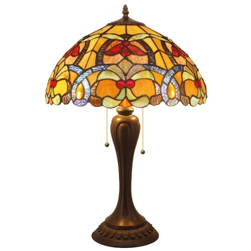 Werfactory® Tiffany Table Lamp S61716T19 - Lot 2259