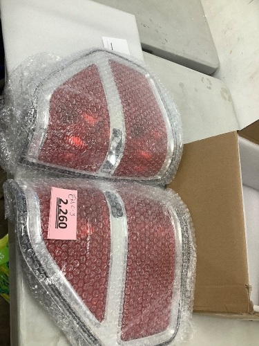 Pickup Truck Red Tail Lights - Lot 2260