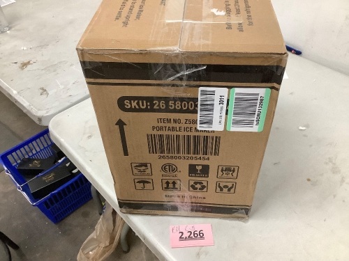 Portable Ice Maker - Lot 2266