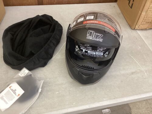 Full Face Motorcycle Helmet with Wireless Earphone  - Lot 201