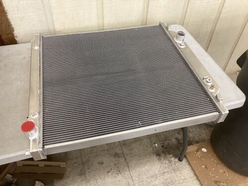 3 Row Aluminum Radiator for 2003-2007 Ford F250 F350 Super Duty / 2003-2005 Ford Excursion 6.0L Turbo Diesel  - Lot 225
