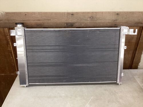 Aluminum Radiator - Mounting Tab Bent  - Lot 226