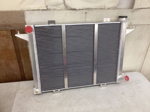 Aluminum 4 Row Radiator for Dodge D25 W250 W350 5.9L Cummins 1989-1993 - Lot 228