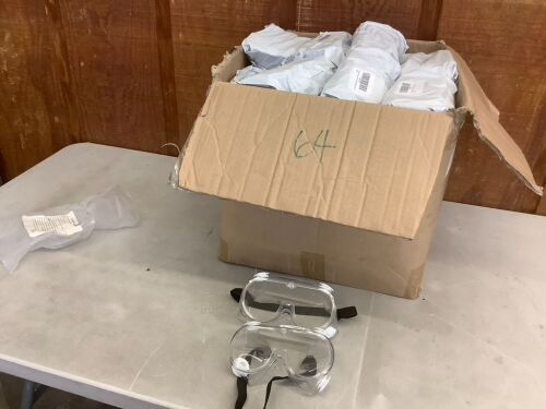 Lot of (64) FITTOP Safety Goggles, 2 Pack  - Lot 233