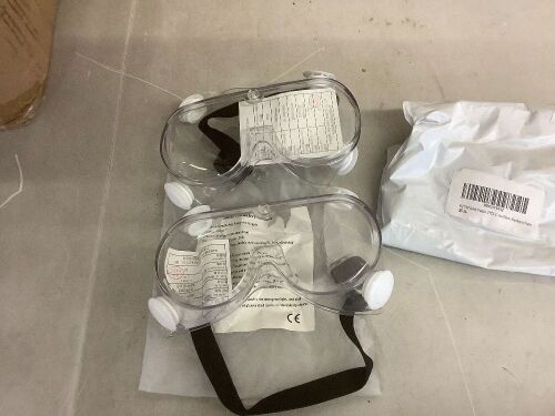 Lot of (54) FITTOP Safety Goggles, 2 Pack  - Lot 359