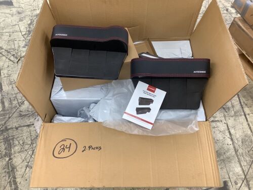 Lot of (24) Autoomo Car Seat Gap Fillers, 2 Pack  - Lot 404