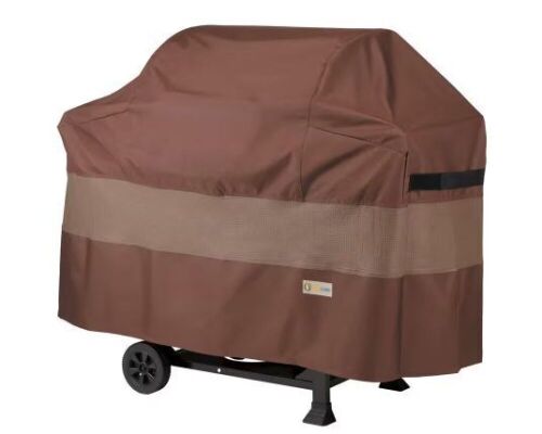 Duck Covers Ultimate 59 in. W x 27 in. D x 42 in. H BBQ Grill Cover in Mocha Cappuccino - Lot 654