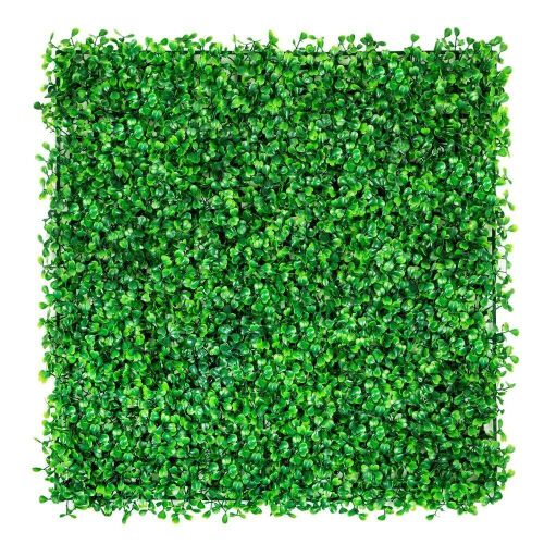 VEVOR Artificial Boxwood Hedge Wall Panels, 20" X 20", 6 pcs - Lot 662