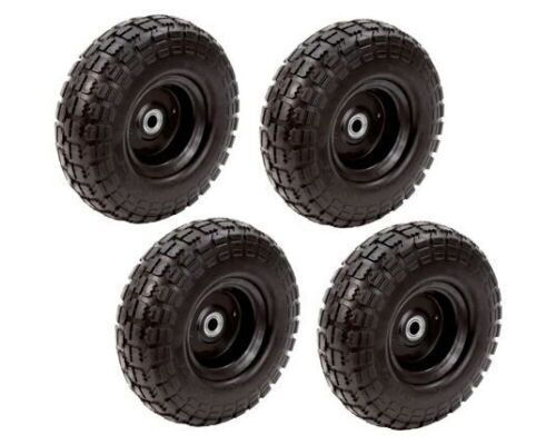 10 in. No Flat Tire, 4-Pack - Lot 676