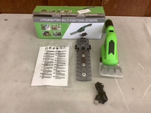 Lithium Battery Multi-Functional Scissors  - Lot 703