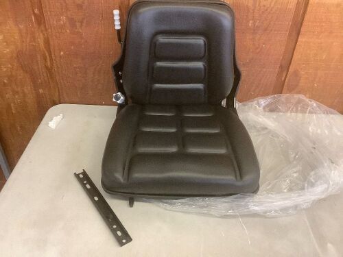 Universal Forklift Seat with 3 Stage Weight Adjustment - Lot 712