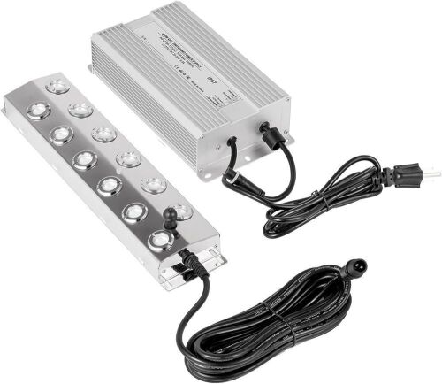 12 Head Ultrasonic Mist Fogger with Waterproof Power Supply  - Lot 733