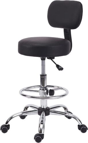 KLASIKA Drafting Swivel Chair with Back Support and Adjustable Footrest - Lot 132