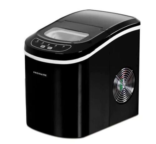 Frigidaire 26 lb. Freestanding Compact Ice Maker in Black - Lot 727