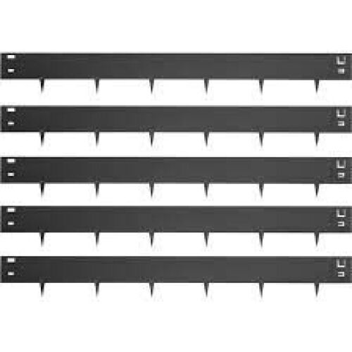 VEVOR 4" x 39" Black Steel Landscaping Edging, 5 Pack  - Lot 271