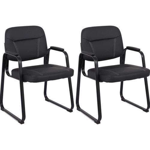 Clatina Office Guest Chair, 2 Pack  - Lot 296