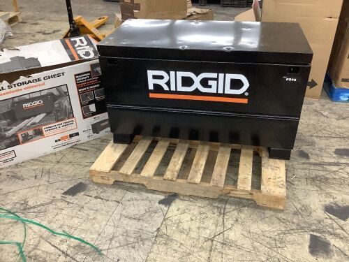 RIDGID 48 in. W x 24 in. D x 28.5 in. H Universal Storage Chest - Dented - Lot 28