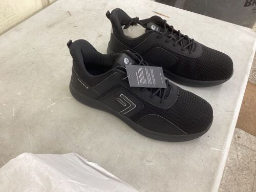 FitVille Galileo Composite Toe Slip Resistant Sneakers, Size 14EW - Lot 453