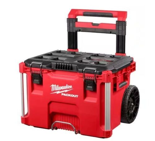 Milwaukee PACKOUT 22 in. Rolling Modular Tool Box - Lot 61