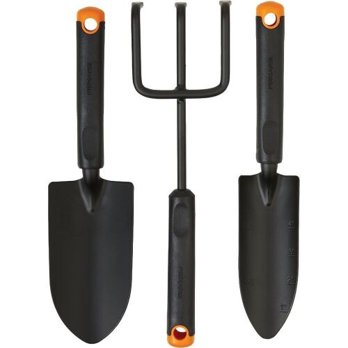 Fiskars Steel Garden Tool Set, 3 Pc - Lot 488