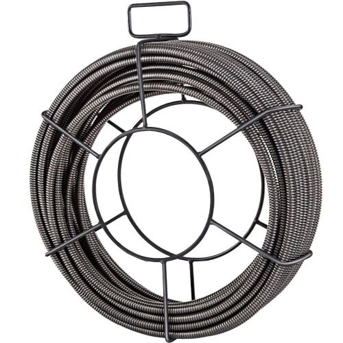 VEVOR 100 Feet x 1/2 Inch Solid Core Cable Sewer Cable Drain Auger  - Lot 175