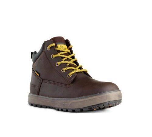 DEWALT Men's Helix WP Waterproof 6 in. Steel Toe Work Boots, Size 13M - Lot 744