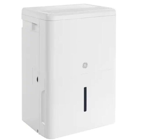 GE 22 pt. Dehumidifier with Smart Dry for Bedroom, Basement or Damp Rooms up to 1500 sq. ft. - Lot 24