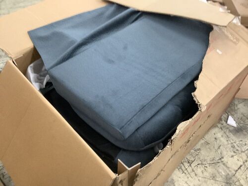 Fabric Reclining Glider Club Chair - Lot 13
