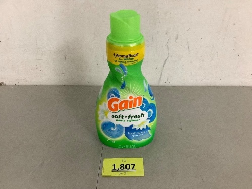 Box Of Gain Soft + Fresh Fabric Softener 6 Count - Lot 1807