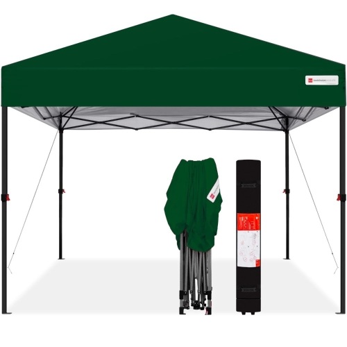 One-Person Setup Instant Pop Up Canopy w/ Wheeled Bag - Lot 2389