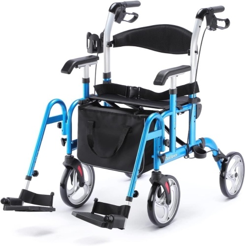 OasisSpace Walker with Foot Rest - Lot 2387