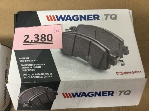 Wagner TQ Premium Disc Brake Pads - Lot 2380