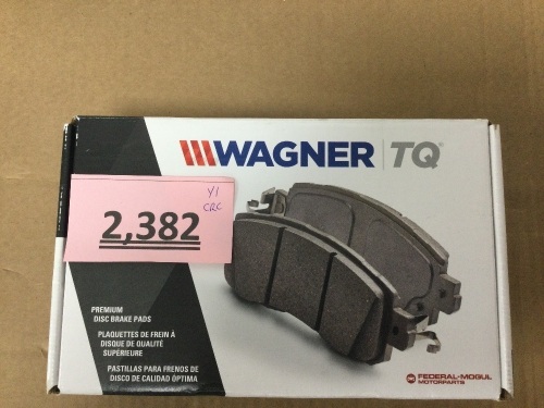 Wagner TQ Premium Disc Brake Pads - Lot 2382