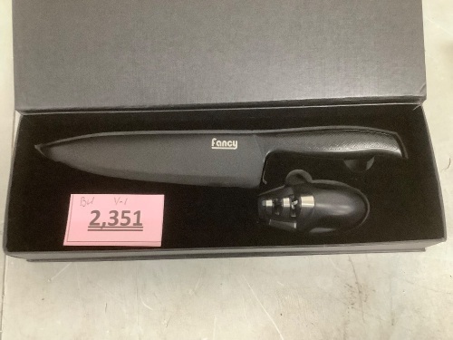 Fancy Line Safe Chefs Knife - Lot 2351